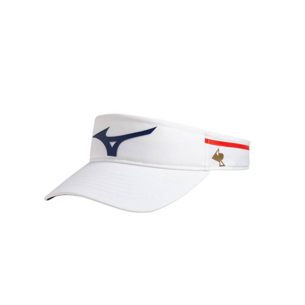 Damske Čiapky Mizuno April Ross Biele Vypredaj PSKW52498